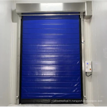 Porte industrielle en acier inoxydable avec fenêtre
